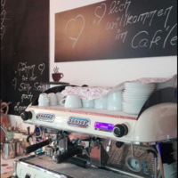 Kaffeemaschine vom Café s'Cafe'le 